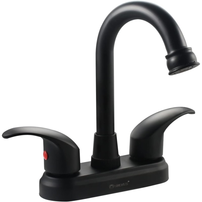 Mezcladora para Lavabo Color Negro