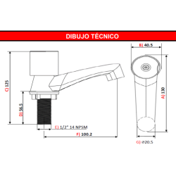 Llave para lavabo y cubre taladros | Envío GRATIS