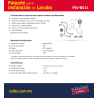Kit de instalación para lavabo | Envío GRATIS
