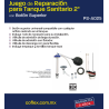 Herrajes para Sanitario de botón superior COFLEX | Envío Gratis