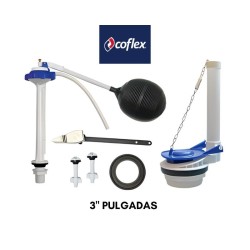 Herraje para Sanitario de 3" COFLEX