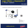 Herraje para Sanitario de 3" COFLEX